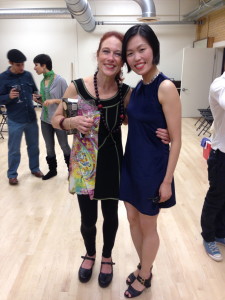 With Kaye